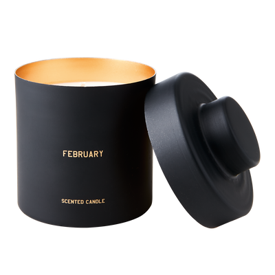 Affari of Sweden CALENDAR Doftljus Freesia, tangerine & black currant, Svart