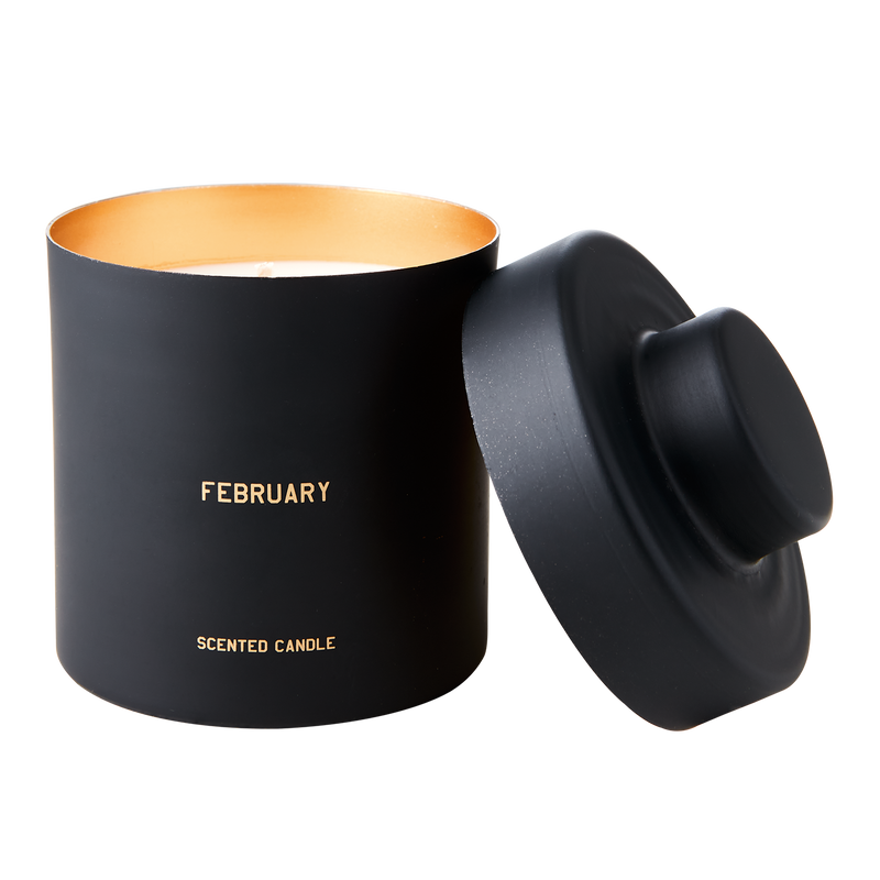 Affari of Sweden CALENDAR Doftljus Freesia, tangerine & black currant, Svart