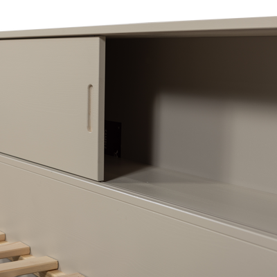 WOOOD Carter Sängbänk i Furu 'Dust' med Förvaring