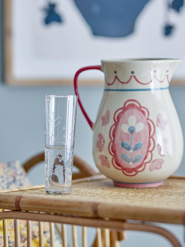 Bloomingville Aki Dricksglas, Clear, Recycled Glas - 6-pack