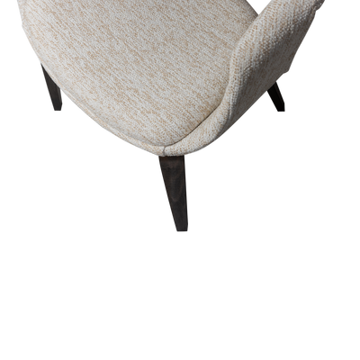 WOOOD Yossi Matstol Naturell med Mörkbruna Träben 2 st