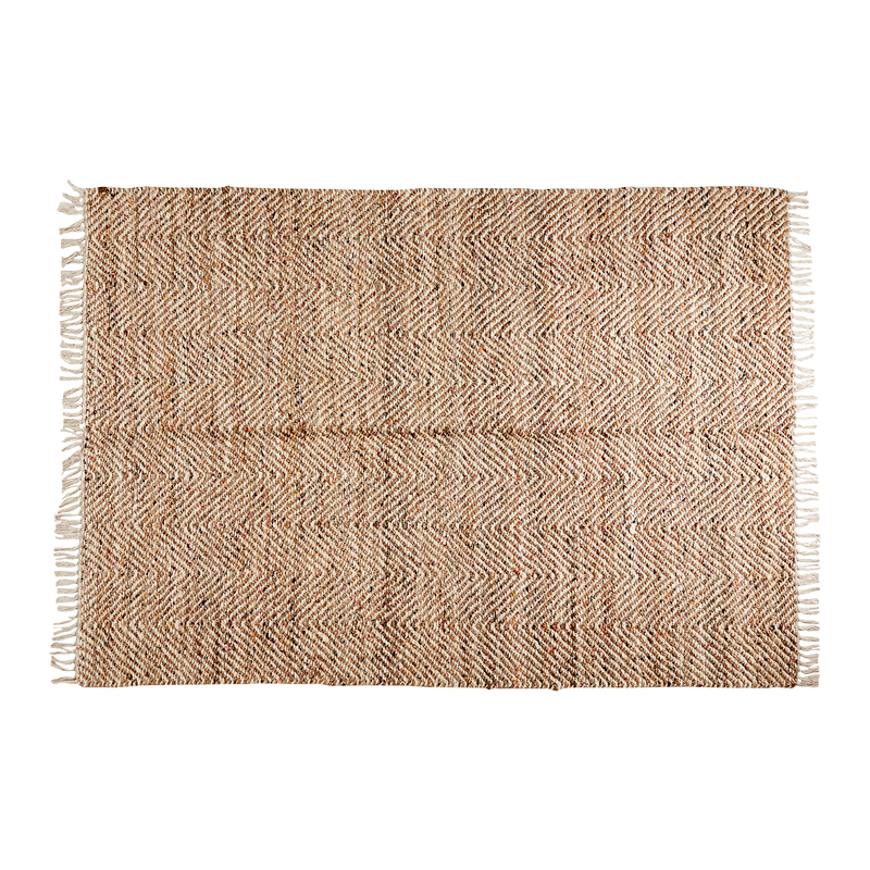Affari of Sweden JUNI Matta, Natur/flerfärgad L