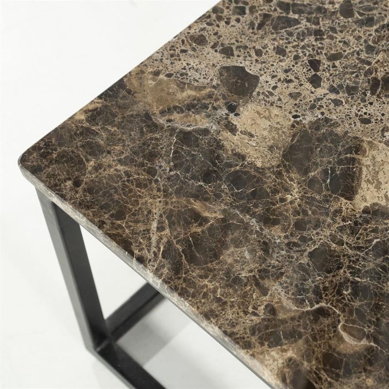 Eleonora Soffbord Rico Fyrkantig Svart