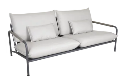 Brafab Lerberget 2,5-sits soffa antracit / ash