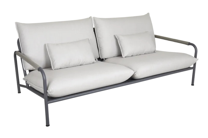 Brafab Lerberget 2,5-sits soffa antracit / ash