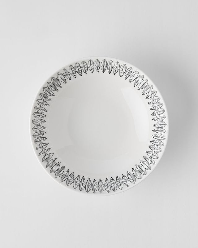 Gustavsberg SALIX SVART, Skål 17 cm, rund