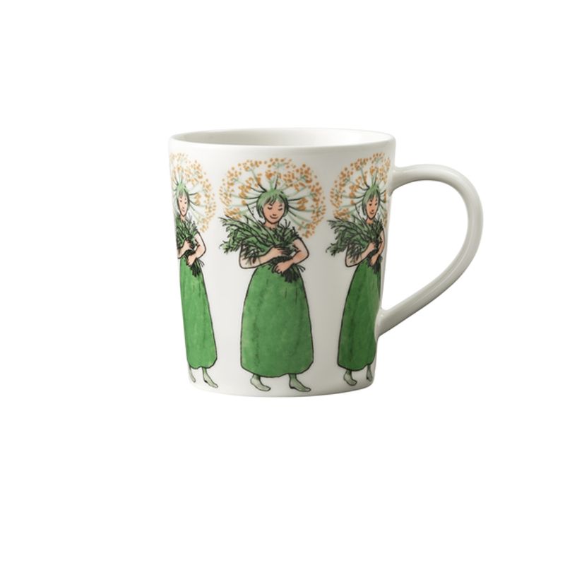 Design House Stockholm Elsa Beskow Mugg Mrs Dill 40 cl med öra