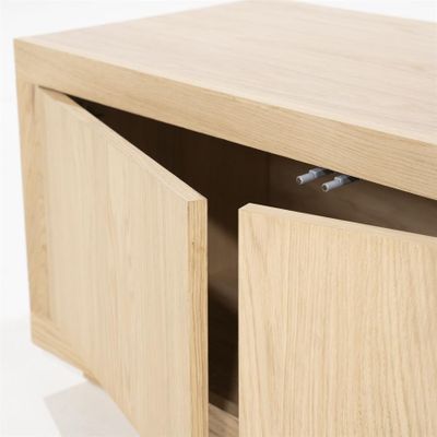 Eleonora TV-bänk Helsinki 200cm - Natur Natur