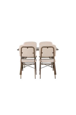 Venture Home Matgrupp Kaseidon med Seda-stolar