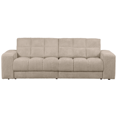 WOOOD Second Date 2-sits Soffa i Ribbad Travertin