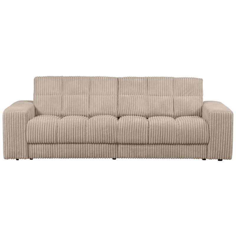 WOOOD Second Date 2-sits Soffa i Ribbad Travertin