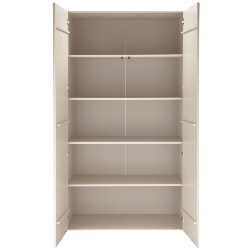 WOOOD RAIN 2-dörrars förvaringsskåp i dammfärgad furu