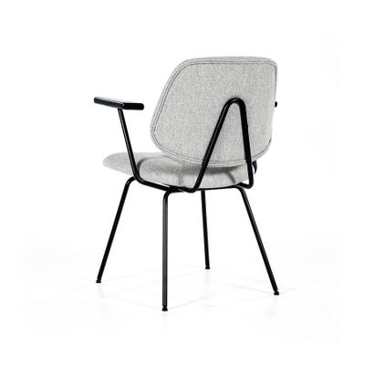 Eleonora Stol Lynn med armstöd - grå fletcher