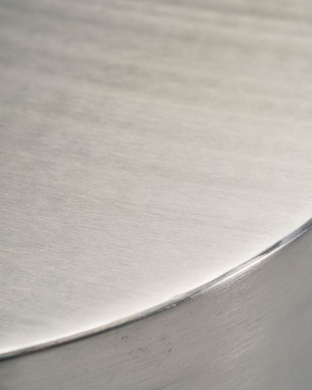 House Doctor Step Sidobord Borstat silverfärg