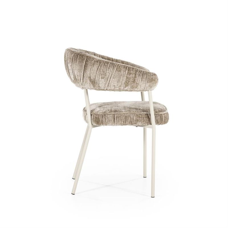 Eleonora Stol Lizzy - Taupe Femme Mullvad