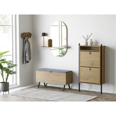 House Nordic Barco Spegel med Hylla