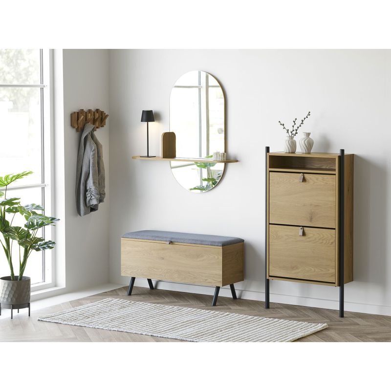 House Nordic Barco Spegel med Hylla