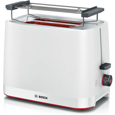 Bosch Brödrost TAT3M121 Vit 950W med Bagels Funktion
