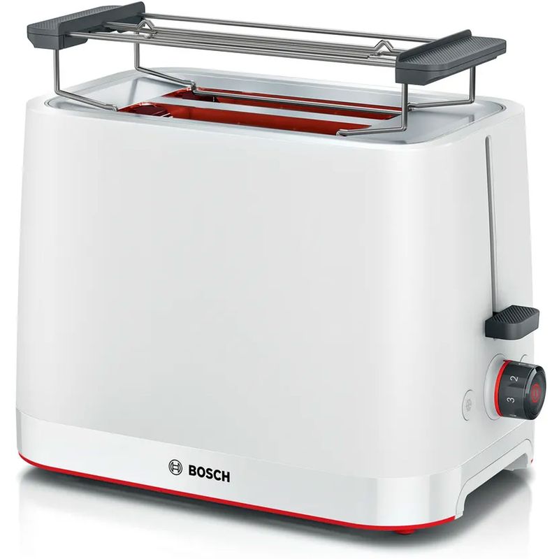Bosch Brödrost TAT3M121 Vit 950W med Bagels Funktion