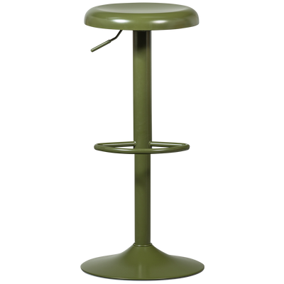 WOOOD Isaac Barstol Metall Varm Grön