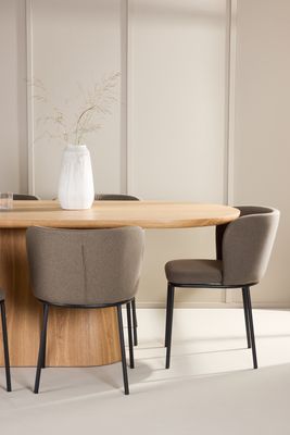 Venture Home Matbord Stjärnö med Edina Stol