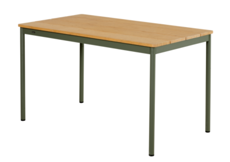 Brafab Nox Bistro Matbord 70x125 cm Bambu/Nordic Green
