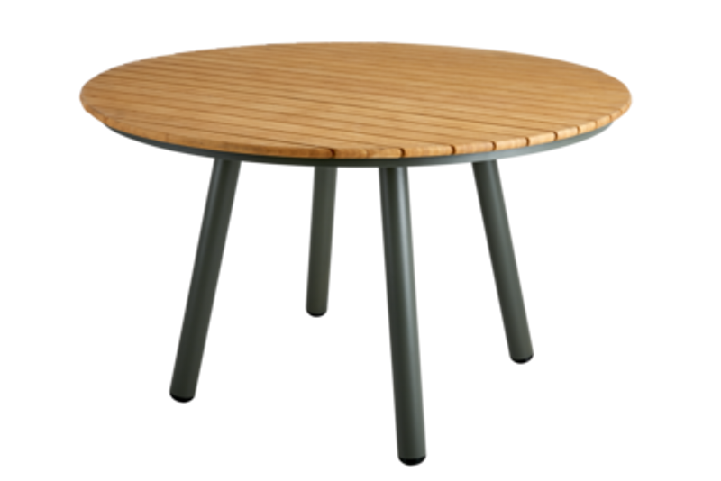 Brafab Bam Bo Matbord Ø120 cm Bambu/Nordic Green