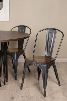 Venture Home Stone Rund Matgrupp