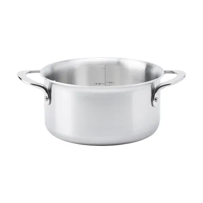De Buyer Alchimy gryta utan lock rostfritt stål Ø16 cm