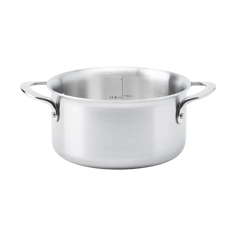 De Buyer Alchimy gryta utan lock rostfritt stål Ø16 cm