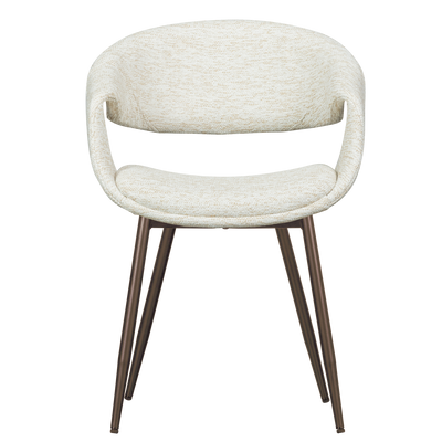 WOOOD Yossi Matstol Natur med Kopparben 2 st