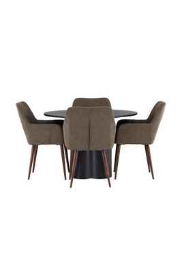 Venture Home Matgrupp Olivia med Stolar Tomorrow