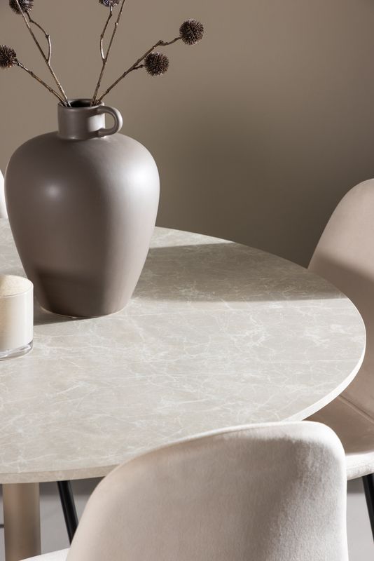 Venture Home Lycke Matbord med Polar Matstol