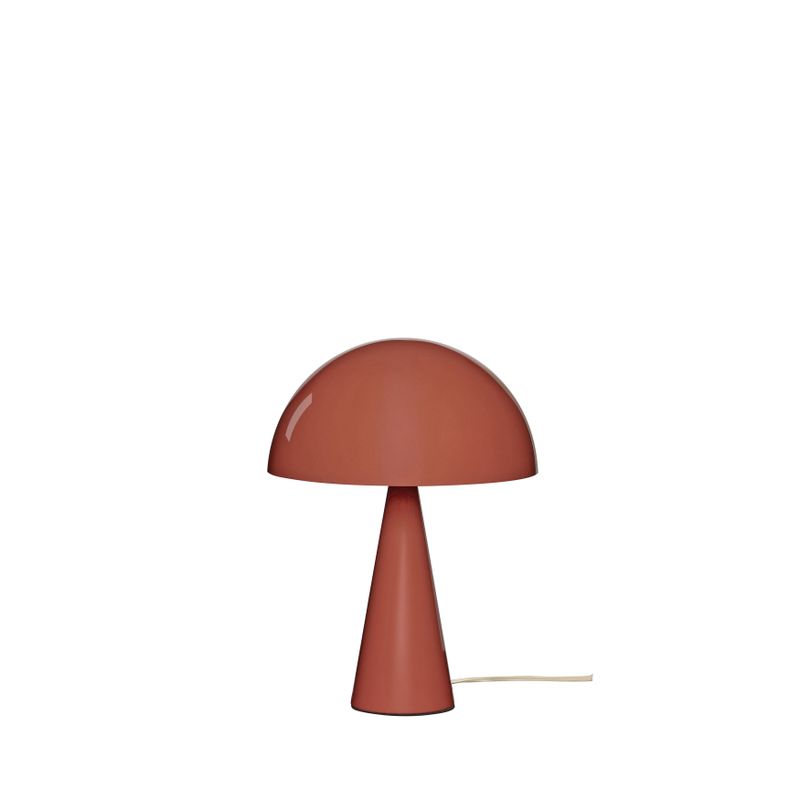 Hübsch Mush Bordslampa Mini Röd