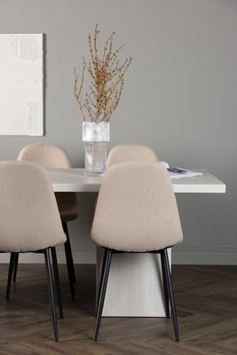 Venture Home Matgrupp Olga med Stolar Polar