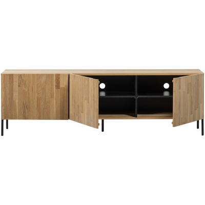 WOOOD Bono Gravure TV-bänk i Ek Natur