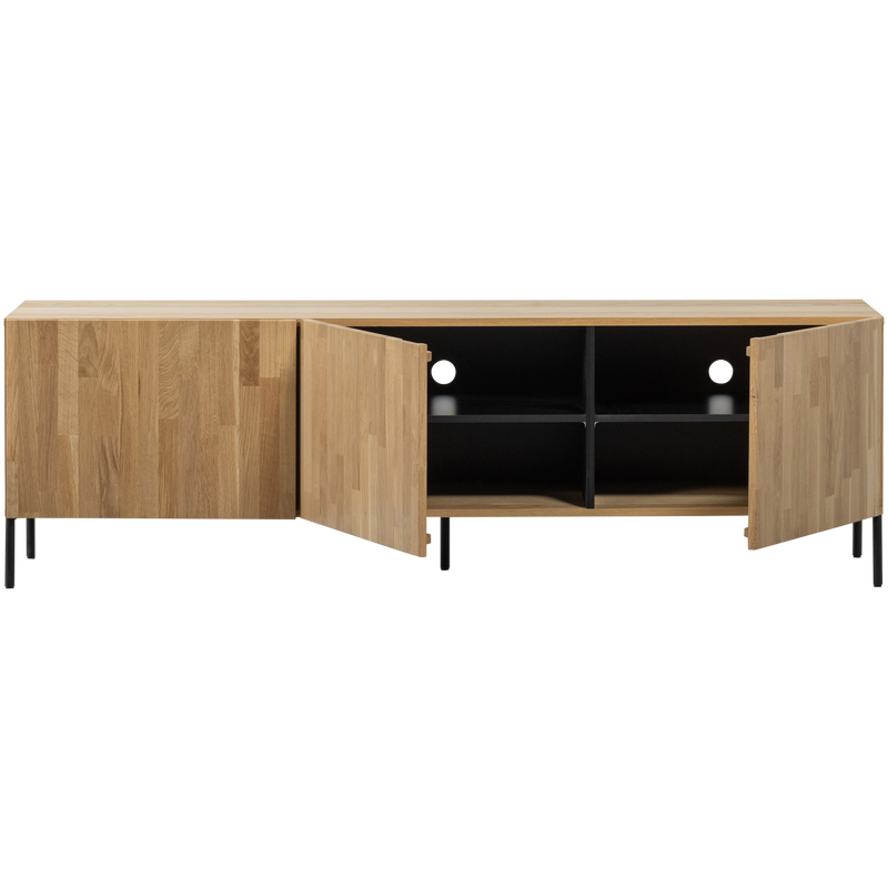 WOOOD Bono Gravure TV-bänk i Ek Natur