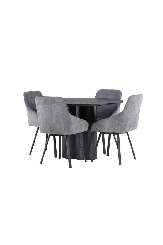 Venture Home Matgrupp Olivia med Stolar Rosie