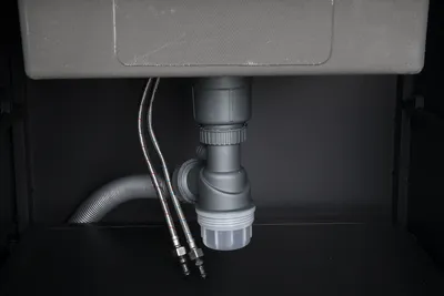 Brafab Fornax Utekök Vask/Kran Svart/Grå