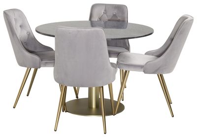 Venture Home Estelle Rund Matgrupp