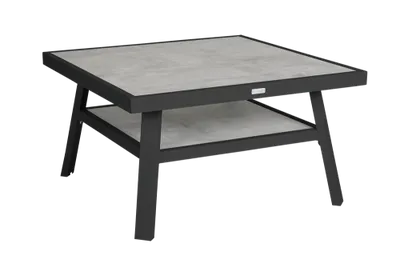 Brafab Samvaro Soffbord 90x90 cm Antracit