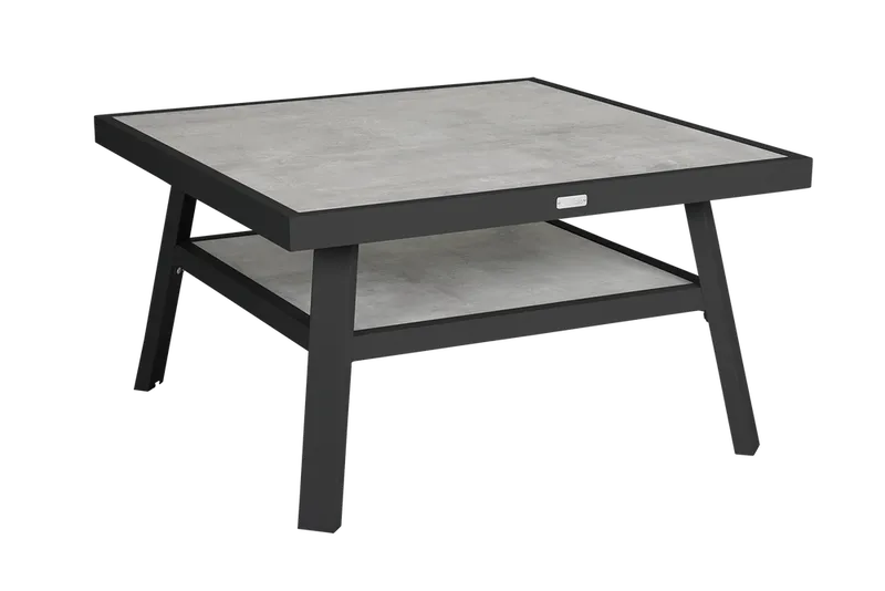 Brafab Samvaro Soffbord 90x90 cm Antracit