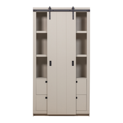 vtwonen SLIDE BARN SKÅP i grovhyvlad furu