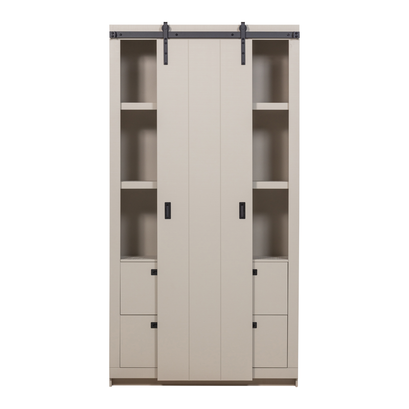 vtwonen SLIDE BARN SKÅP i grovhyvlad furu