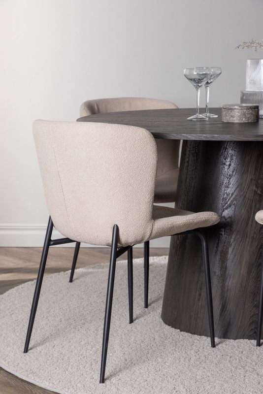 Venture Home Matgrupp Lanzo med stolarna Modesto