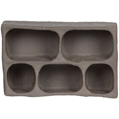 WOOOD CLAY Väggskåp Papper Maché Grå