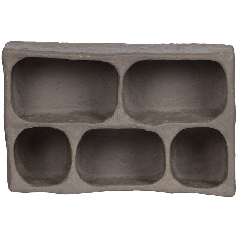 WOOOD CLAY Väggskåp Papper Maché Grå