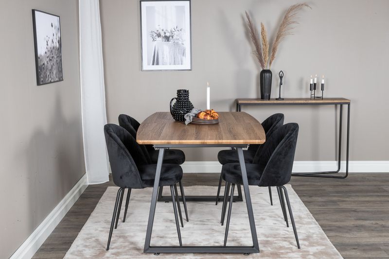 Venture Home Matgrupp Inca med stolarna Wrinkles