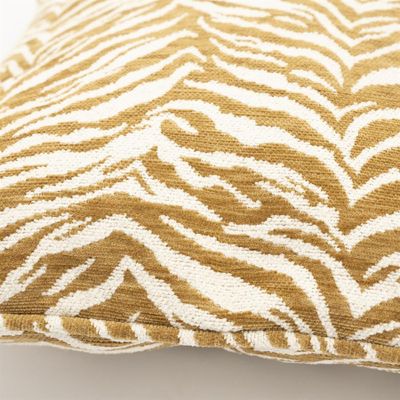 By Boo Prydnadskudde Tigra 45x45 cm - Mustard Gul