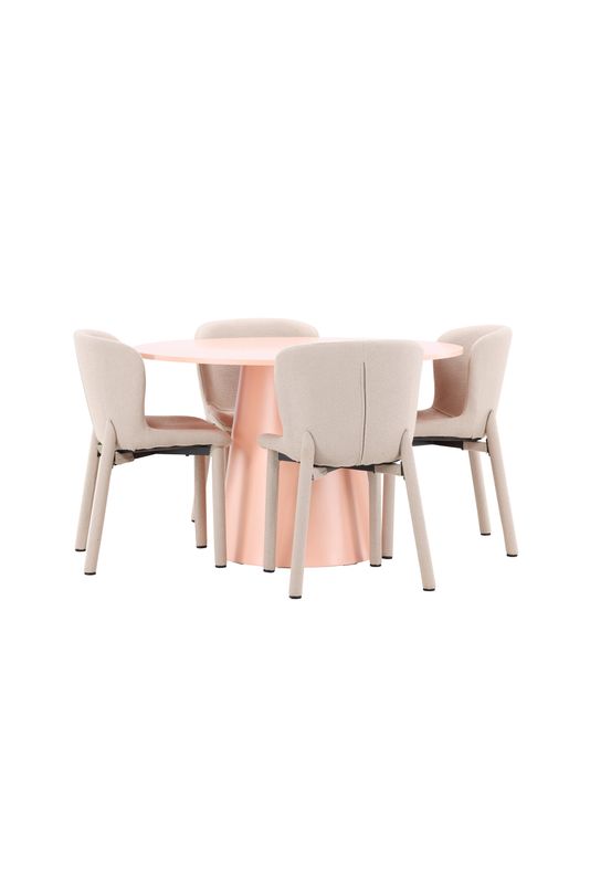 Venture Home Matbord Lanzo med Astoria Stol